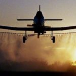 Foto |  Dezinsecție din avion în municipiul Târgu Jiu